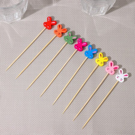 Skewers of the share "rabbits", 12 cm, set 25 pcs-3