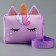 Children's "Unicorn" bag, lilac color