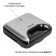 Pioneer SM301D baking device, hazel, waffle, sandwich, 850 watts, silver