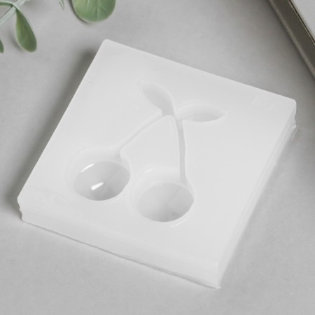 Mold Silicon "Cherries" 3.5x4 cm-1