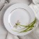 Porcelain plate "Dragonfly", d = 20 mm, white