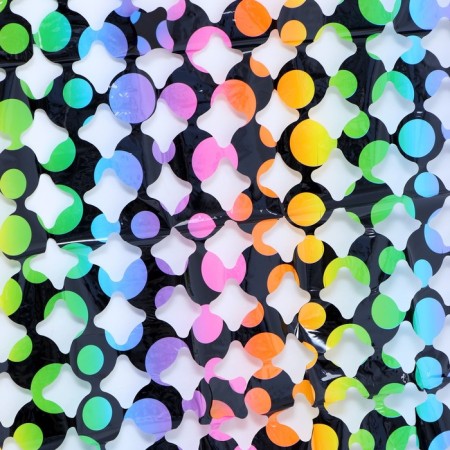 Festive curtain "Balls", 100 × 200 cm-1