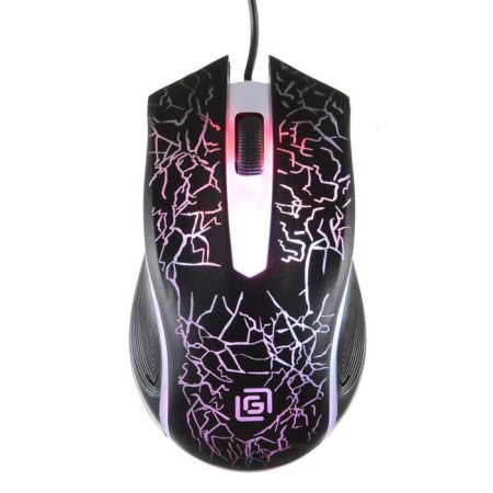 Mouse call 395m Shadow Black Optical (1500DPI) USB for a laptop (3but)-5