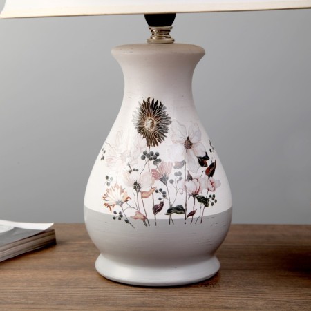 Table lamp "Flower range" 1xe14 40W White-gray 25x25x36 cm Risalux-3
