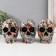 Souvenir Polystone "Skull Color" mix 9x11x13 cm
