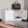 Tumba 2-door low Sirius, 782 × 412 × 471 mm, white color