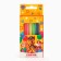 A set of candles in a cake 6 pieces, with a colored flame, a puppy patrol