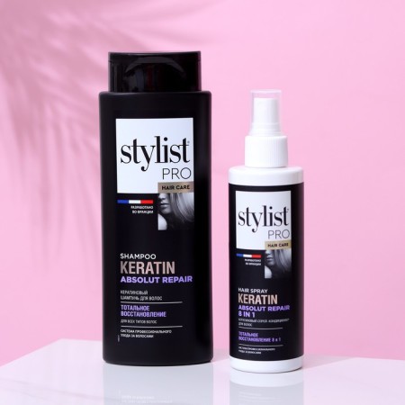 Gift kit Women's Stylist Pro: Hair Shampoo, 280 ml + Hair Spray, 190 ml-1