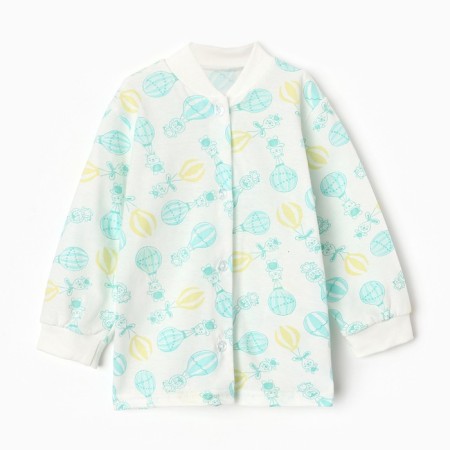 Nursery blouse, milk/balloons, height 68 cm
