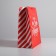 Laminated vertical “Gift from Santa Claus”, XL 40 x 49 x 19 cm, New Year