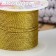 Weaving thread, d = 1 mm, 25 ± 1 m, gold color