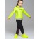 Eco -leather jacket for PlayTode girl, height 116 cm