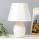 Brighton table lamp E27 40W white 24x24x35 cm Risalux