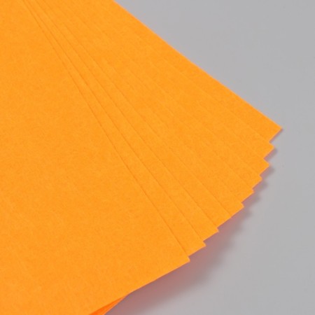 Father hard 1 mm "bright orange" set of 10 sheets format A4-2