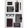 Textura cover cover and passports, brown color