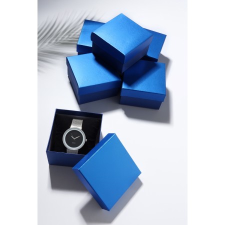 Gift box for the clock "Shine", 9 × 9, color blue electrician-2