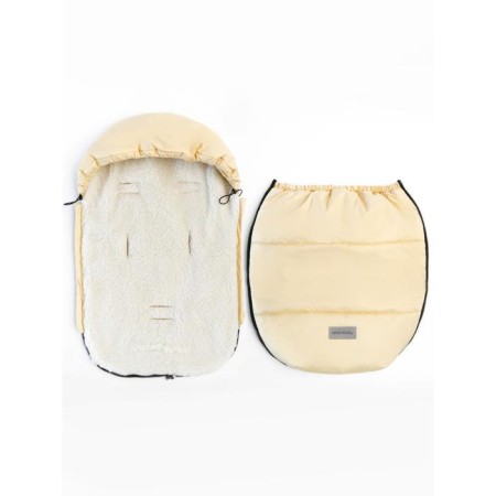 Envelope winter fur Amarobaby Snowy Travel, sandy color, 85 cm-6