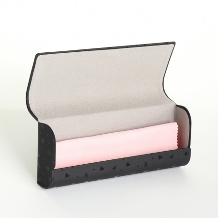 Case for glasses on a cracker, black color-4