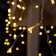Garland "fringe" 4 × 0.6 m, IP44, transparent thread, 180 LED, warm white glow, 8 modes, 220 V