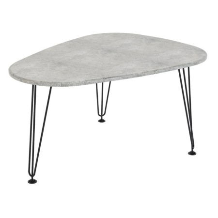Cubic cube table, 870 × 670 × 446 mm, color is light concrete color