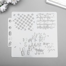 Plastic stencil 