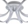 Ceiling chandelier Mantra Knot, Led, 4800lm, 4000k, 220 mm, white color