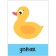 Developing cards. The first words