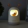 Night with a moisturizer dog on the moon LED USB AKB Gray 8.3x8.3x15 cm Risalux