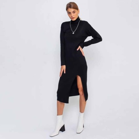 Women's dress, black color, size 48-50 (One size)