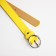 Building belt, width 2.3 cm, screw, buckle metal, yellow color