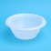 A plate disposable soup "white" deep, 600 ml