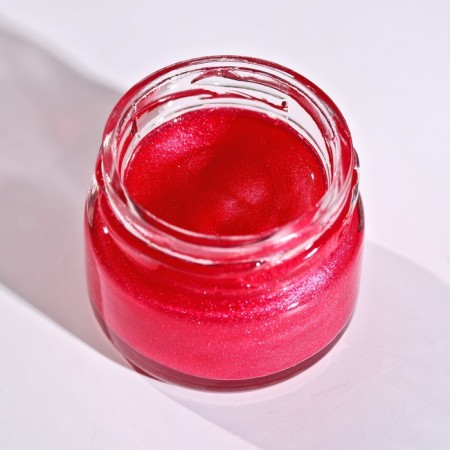 Glitter water -soluble Konfinetta "raspberry" for decorating desserts, drinks, 5 g.-4