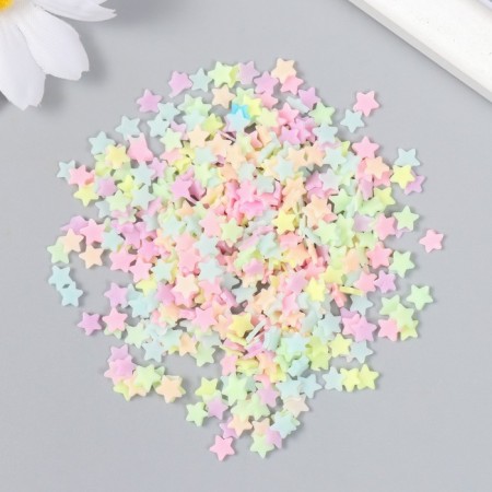 Decor for creativity Plastic "Stars" 10 g mix 0.5x0.5 cm