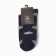 Male socks "tanks", blue color, size 25