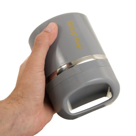 Lunch box, 630 ml, retains heat 2 hours, gray-2
