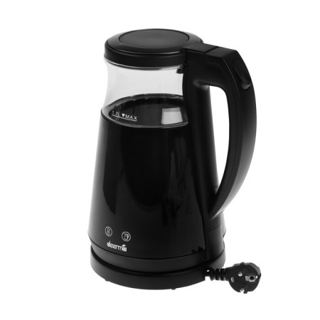 Electric Deerama DEM-SH90W kettle, 1.7 l, 1700 watts, adjustment t °, black-1