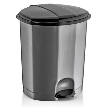 Garbage tank plastic hobbylife, with a lid and pedal, 5.5 liters