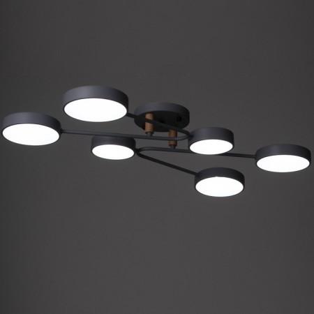 Rales "Ravella" 6XLED 60W gray 73x73x15 cm Bayerlux-4