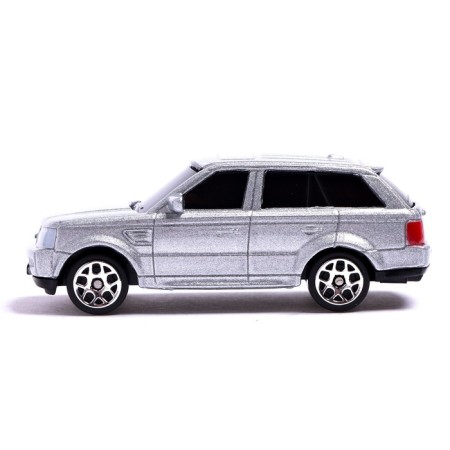 Metal machine Land Rover Range Rover Sport, 1:64, Silver Color-1