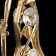 Pen on the stand "Femis", 16 × 6 × 20 cm, with crystals