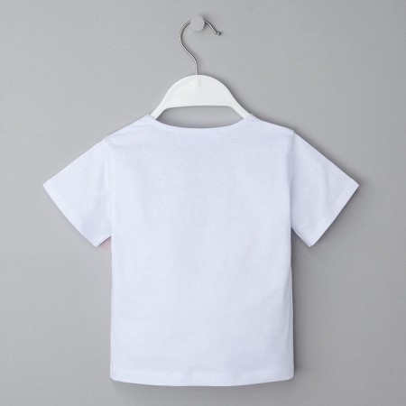 T-shirt Children's KAFTAN "Bow", p. 36 (134-140 cm), white-4