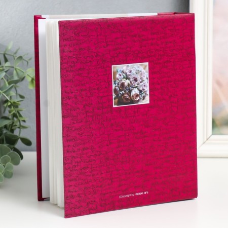 Photo album "Flowers" 50 sheets 200 photos 10x15 cm-1