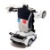 Robot radio -controlled "policeman", transforms, light and sound effects