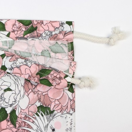 Bag Textile Ethel "Parrot" 27x34 cm, 80% HL, 20% PE, satin 110 g/m2-2