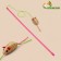 Domestico-board "Striped Mouse", mix of flowers