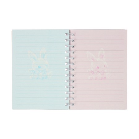 Notebook Gift Book on the crest 80l, line, color block, PVC Bun 3D cover (17.6x13.5cm) 105-5