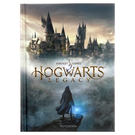 Notebook, A6, 48 sheets, in a cage, "Hogwarts Legacy. Harry Potter", glossy lamination, an offset block 60g/m2