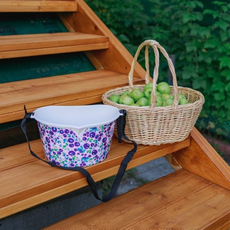 Container for collecting berries, 3 l, "berry", white-10