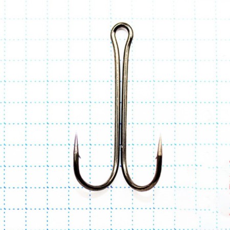 Hook KOI Double Hook, size 10 int color BN, double, 10 pcs.
