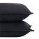 Pillowcase Sofi de Marko "Roland", size 50x70 cm, 2 pcs, black color